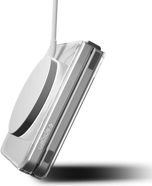 Панель Spigen AirSkin Mag MagSafe Case для Samsung Galaxy Z Flip7 Clear-White (ACS09556) - зображення 10
