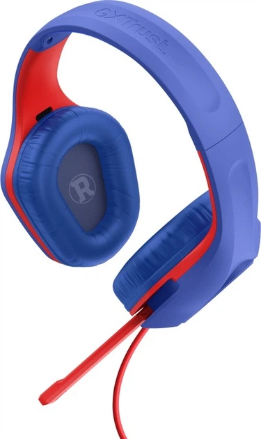 Навушники Trust GXT 415SM Zirox Superman Blue/Red (8713439257380) - зображення 6