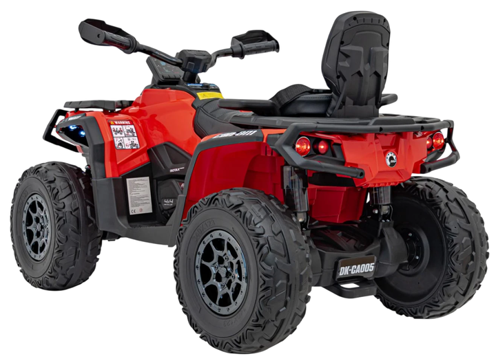 Електромобіль квадроцикл для дітей Quad Can Am Outlander ATV з пультом дистанційного керування Червоний (5903864982688) - зображення 4