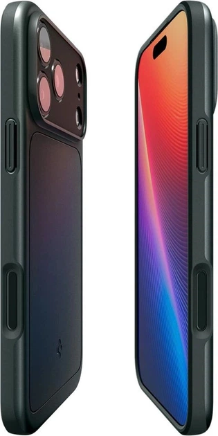 Панель Spigen Thin Fit MagSafe Case для Apple iPhone 17 Pro Max Abyss Green (ACS10275) - зображення 10