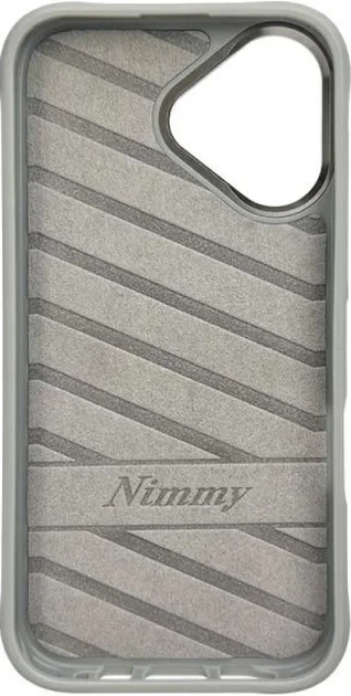 Панель Nimmy Glasses Cool Dog для Apple iPhone 16 Grey (6971080319303) - зображення 4