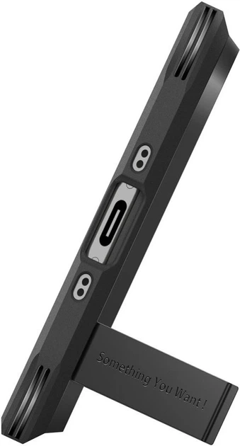 Панель Spigen Tough Armor "T" MagSafe case для Apple iPhone 17 Air Black (ACS10324) - зображення 6