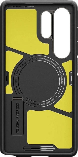 Панель Spigen Tough Armor MagSafe Case для Samsung Galaxy S25 Ultra Gray (SPN16595) - зображення 4