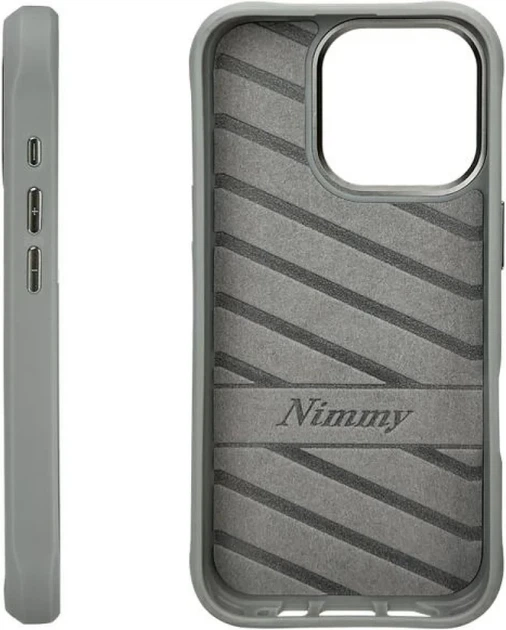 Панель Nimmy Glasses Cool Dog для Apple iPhone 16 Pro Grey (6971080319310) - зображення 2