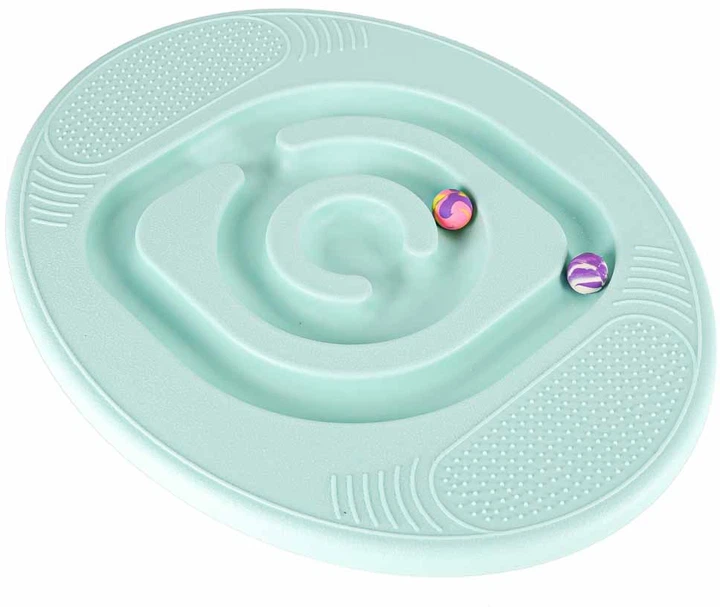 Deska do balansowania KIK z labiryntem Miętowa (5903039751354) - obraz 4