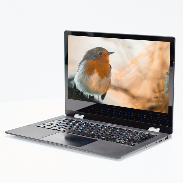 Ноутбук-планшет 11.6" Medion (Lenovo Group) Akoya E2291 | Intel Celeron N4020 | RAM DDR4 4 ГБ | eMMC 64 ГБ | Intel UHD Graphics | Металевий корпус | Сенсорний екран | Win10 б/в (4167) - зображення 2