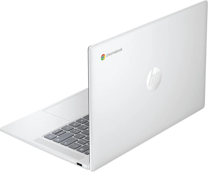 Ноутбук 14" HP Chromebook 14a-nf0002sf Intel N100 RAM 4GB SSD 128GB 11год батарея Chrome OS (UKR) - Фото 4 Ноутбук 14" HP Chromebook 14a-nf0002sf Intel N100 RAM 4GB SSD 128GB 11год батарея Chrome OS (UKR) - зображення 4