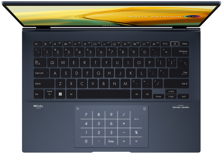 Ультрабук 14" ASUS Zenbook 14 OLED (UX3402VA-KM648W) Intel Core i9-13900H RAM 16GB SSD 1TB 14год батарея Win11 Алюмінієвий корпус (UKR) (102196616) - Уцінка - зображення 3