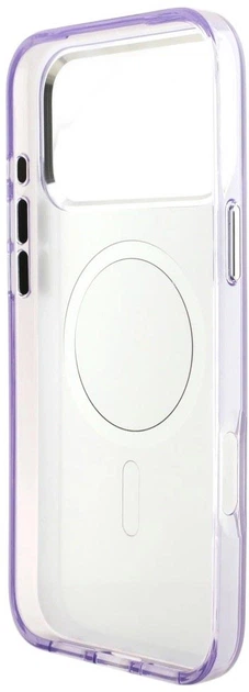 Etui Karl Lagerfeld IML Aquarelle Karl & Choupette & Logo MagSafe do Apple iPhone 17 Pro Max Purple (3666339531522) - obraz 6