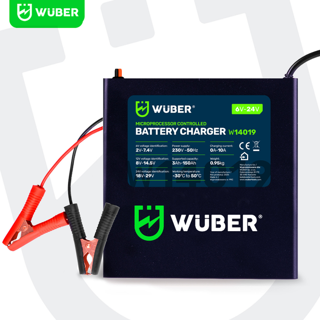 Универсальное зарядное устройство Wuber 6-24В 10А - изображение 7