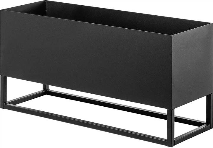 Квітник з горщиком Kadax 60x30 см Чорний (K10699) - зображення 2
