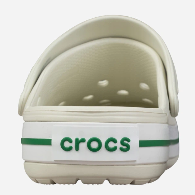 Chodaki damskie Crocs Crocband 11016-0HZ 38-39 (M6/W8) 24 cm Mleczne (196265744244) - obraz 4