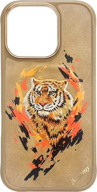 Панель Nimmy Tiger MagSafe для Apple iPhone 16 Pro Max Light Brown (6971080310034) - зображення 2