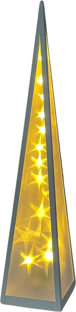 Dekoracja Hedo Choinka z gwiazdkami obrotowymi 60 cm 89988 (5904041145995) - obraz 4