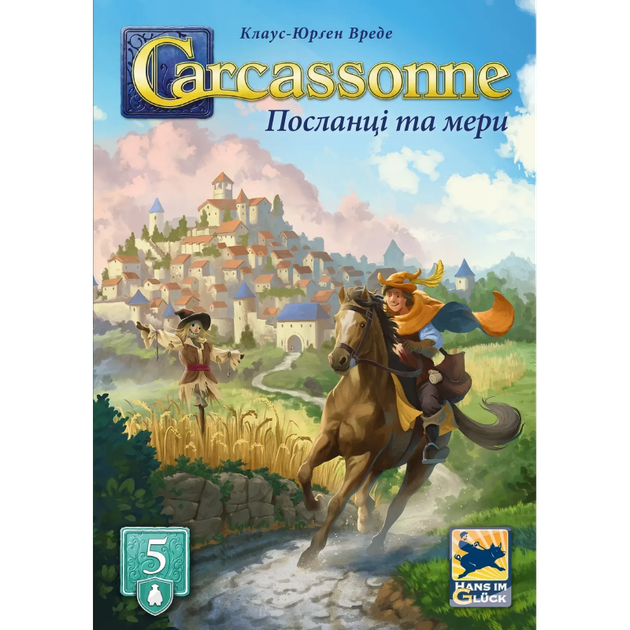 Настільна гра Feelindigo Каркасон: Посланці Та Мері (Carcassonne: Abbey And Mayor) (укр) ( FI25070 ) - Фото 1 Настільна гра Feelindigo Каркасон: Посланці Та Мері (Carcassonne: Abbey And Mayor) (укр) ( FI25070 ) - зображення 1