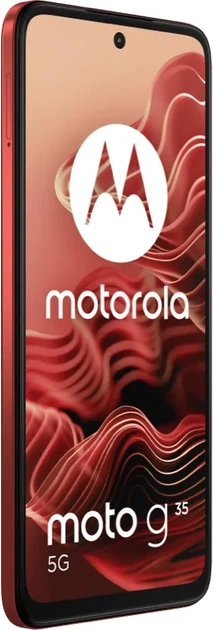 Smartfon Motorola Moto G35 8/128GB Guava Red (PB3K0012PL) - obraz 3