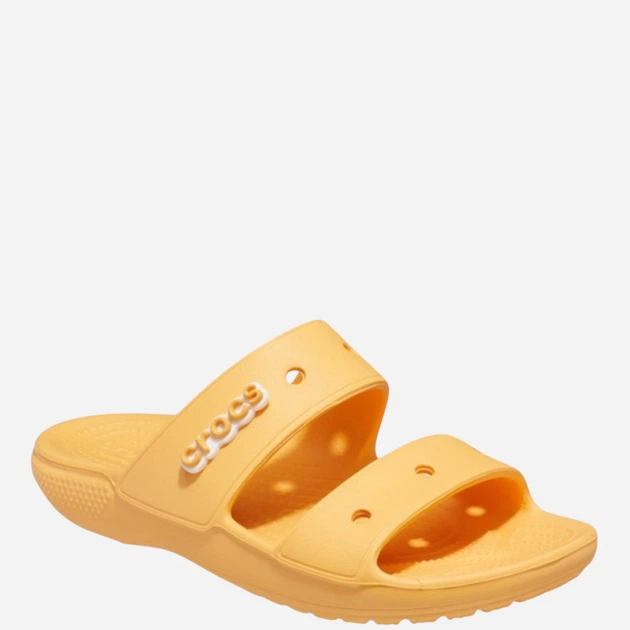Klapki damskie Crocs Classic Sandal 206761-837 41-42 (M8/W10) 26 cm Pomarańczowe (191448810327) - obraz 5