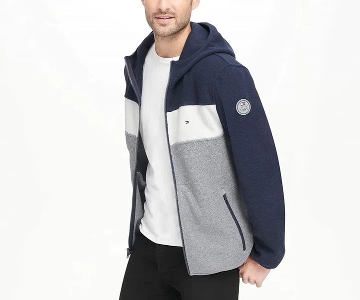 Чоловіча куртка Tommy Hilfiger 3XL, синій - Фото 2 Чоловіча куртка Tommy Hilfiger 3XL, синій - зображення 2