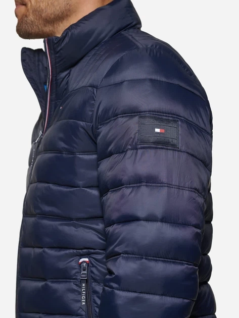 Мужская демисезонная куртка Tommy Hilfiger 3X, синяя - изображение 5