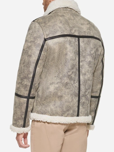 Дубленка мужская Tommy Hilfiger XXL, серая - Фото 2 Дубленка мужская Tommy Hilfiger XXL, серая - изображение 2