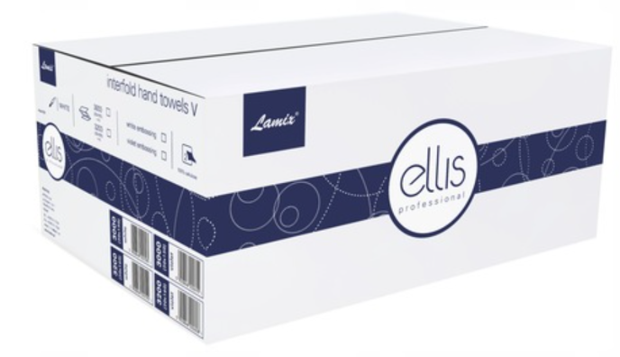 Паперові рушники Lamix Ellis 160 шт × 20 упаковок (5900848002592) - зображення 3