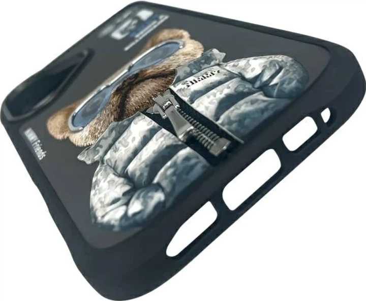 Панель Nimmy Cool&Cute 2.0 Dog для Apple iPhone 16 Black (6971080319396) - зображення 5