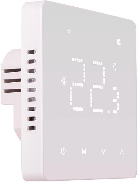 Programowalny regulator ogrzewania Beok Controls do sterowania kotłem Wi-Fi 3 A 230 V White (HT260027) - obraz 2