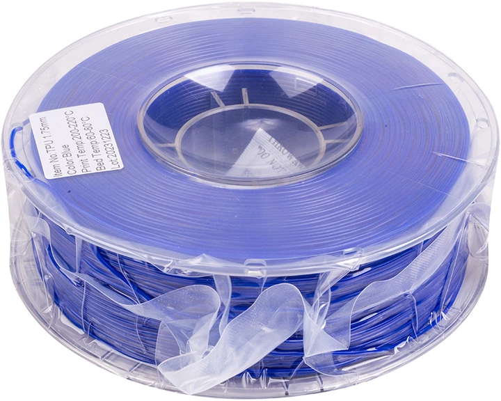 Filament do wkładu PowerPlant Filament do 3D drukarki 1.75 mm 1 kg Blue (PT812998) - obraz 2