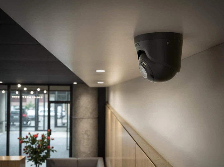 IP-камера Ajax TurretCam HL 8 Мп, 2.8 мм Black (000059519) - зображення 8