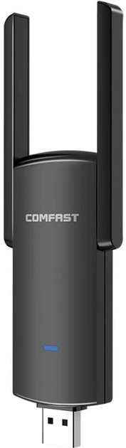 WiFi-USB адаптер COMFAST WiFi, 1300 Мбіт/с, 2.4 ГГц, 5 ГГц (CF-924AC-V2) - зображення 3