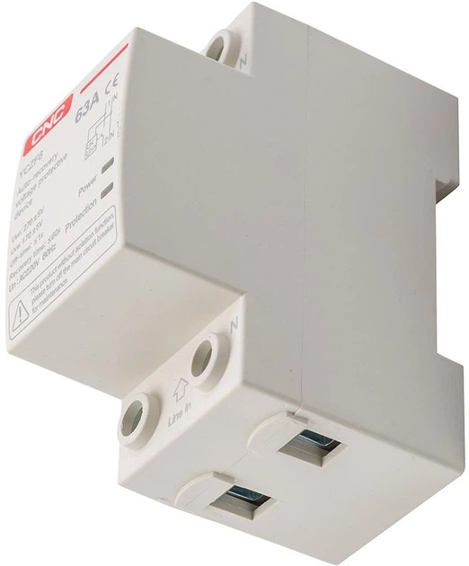 Автоматичний вимикач CNC YCZF6 1P+N 63A (EL240302) - зображення 4