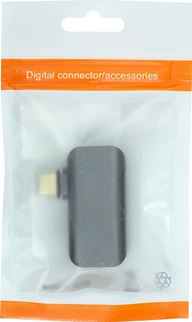 Адаптер PowerPlant USB Type-C - RJ-45, 100/1000Mb Black (CA914296) - зображення 4