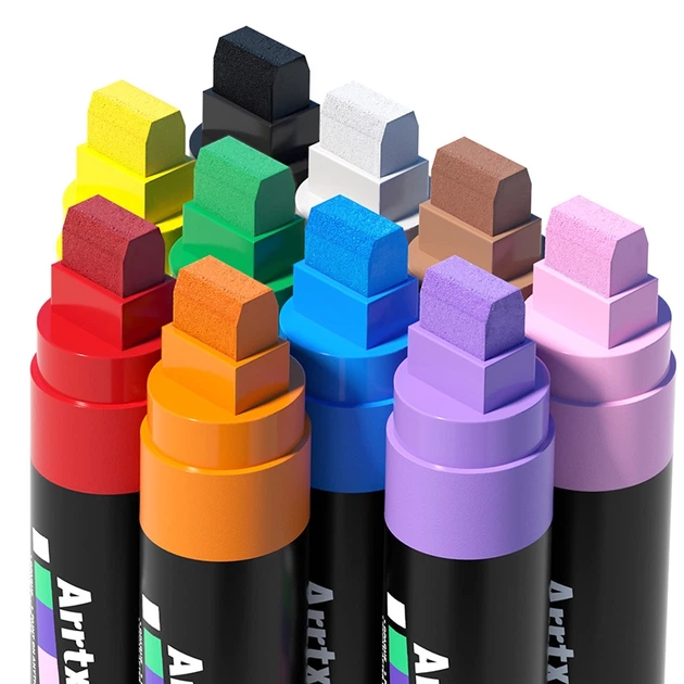 Markery akrylowe Arrtx AACM-0515 10 kolorów (LC303656) - obraz 4