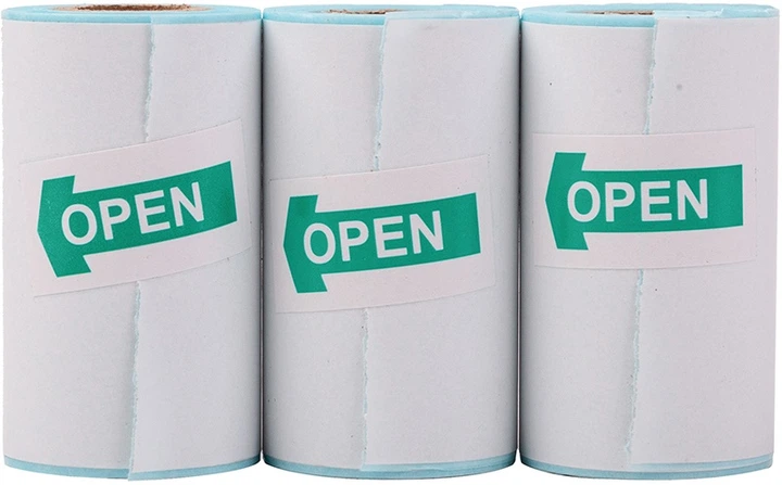 Бумага для стикеров HiSmart 52х30 мм для WP9520 3 шт White (HS083410) - зображення 2