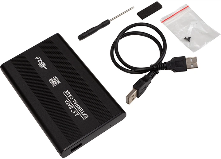 Зовнішня кишеня PowerPlant для HDD 2.5" USB 2.0 (HC380039) - зображення 3