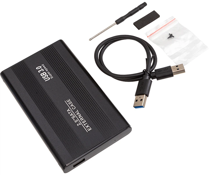 Zewnętrzna obudowa PowerPlant do HDD 2.5" USB 3.0 (HC380008) - obraz 3