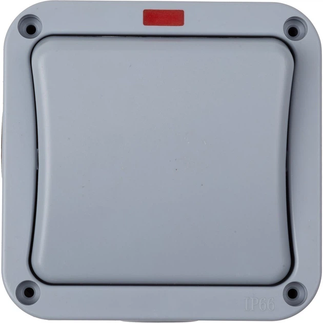 Всепогодний вимикач HiSmart 1 вимикач IP66 EU (EL240258) - зображення 2