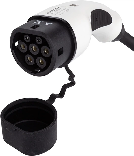 Stacja ładowania HiSmart do samochodów elektrycznych Type 2, 22 kW, 32 A, 3-fazowa, kabel Duosida 5 m (EV200085) - obraz 5