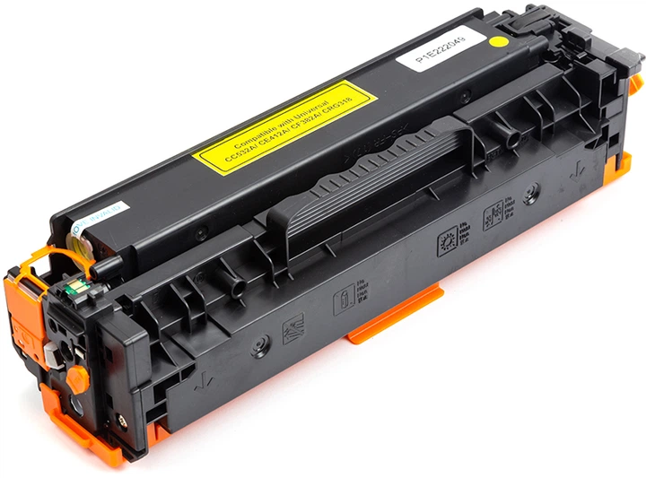 Картридж PowerPlant HP Color LaserJet CP2020 YL (CC532A/CE412A) (з чіпом) (PP-CC532A) - зображення 2