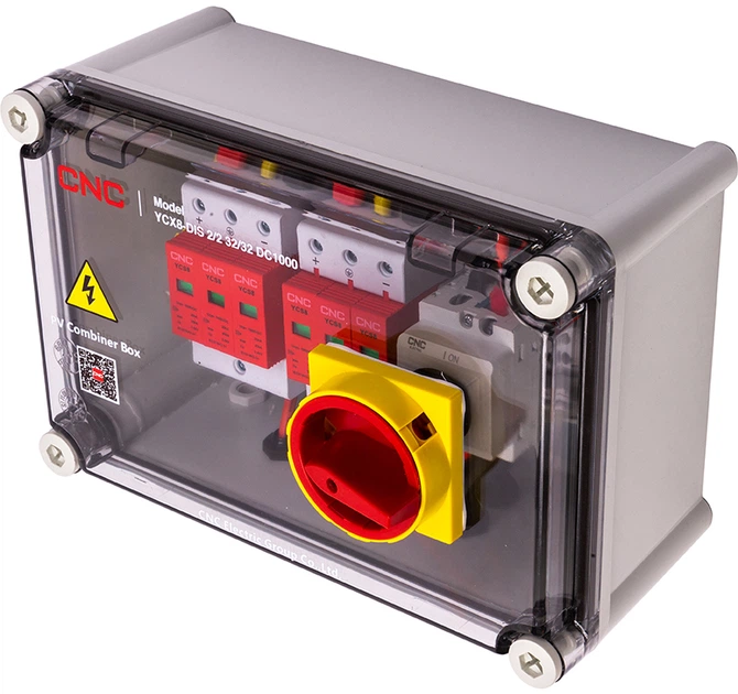 Комунікаційна коробка CNC PV DC DC 2 входи - 2 виходи IP67 (NV822294) - зображення 4