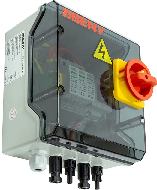 Комунікаційна коробка HiSmart PV DC 1 вхід - 1 вихід IP66 (NV820122) - зображення 2