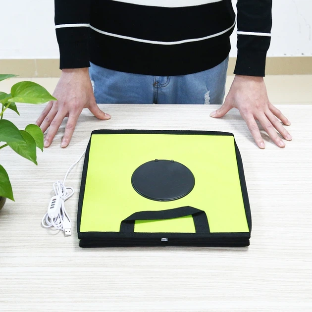 Лайткуб (фотобокс) для предметної зйомки Puluz PU5032 30x30x30 см Зелений (PU5032G) - зображення 8