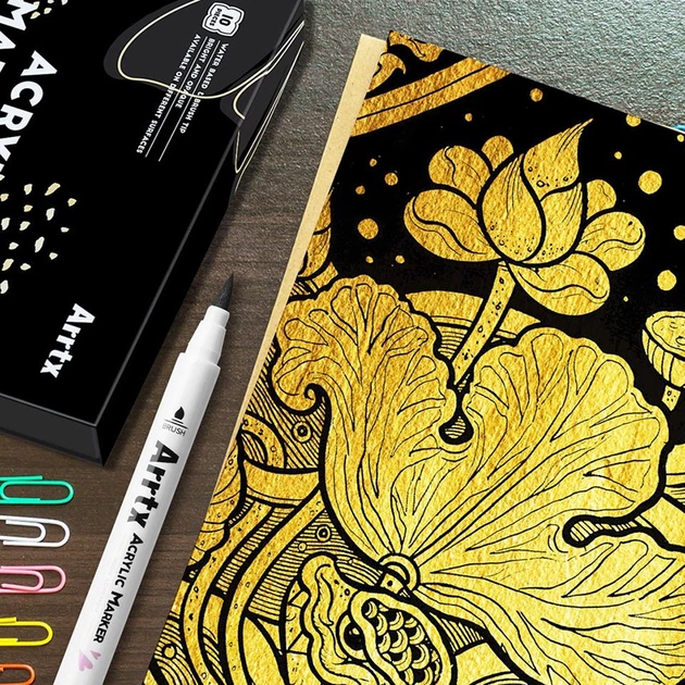 Markery Arrtx Akrylowe AACM-0500-10A 10 szt. (LC303601) - obraz 6