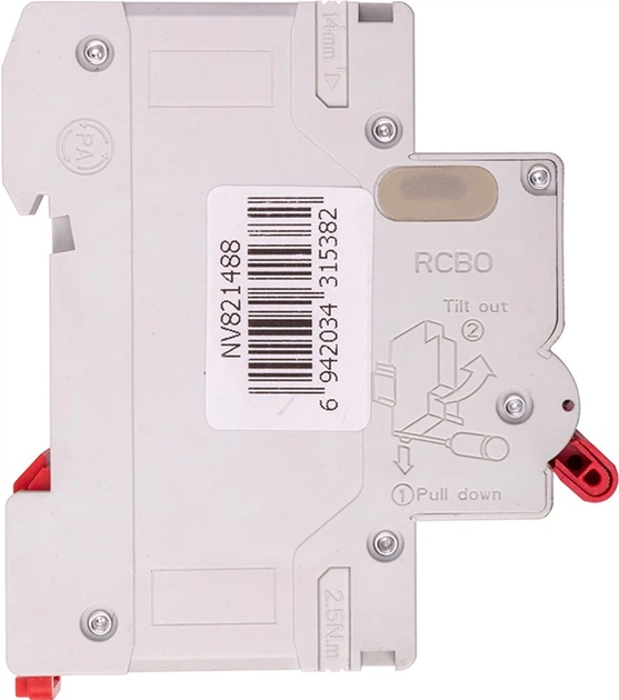 Modułowy wyłącznik automatyczny CNC Electric YCB9-80M 2P C10 6ka (NV821488) - obraz 2