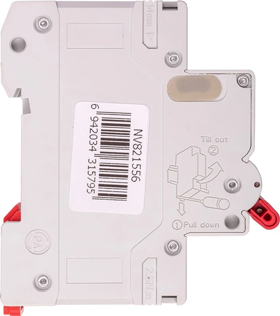 Modułowy wyłącznik automatyczny CNC Electric YCB9-80M 3P C32 6ka (NV821556) - obraz 2
