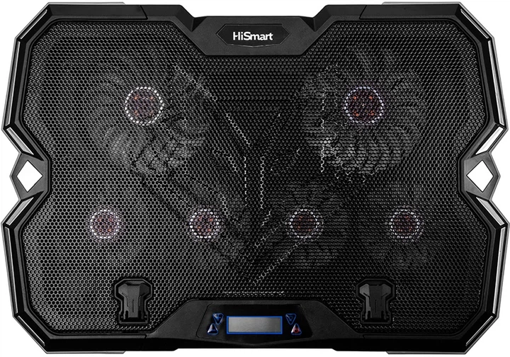 Podstawka chłodząca do laptopa HiSmart DCX-A103 Black (HS083144) - obraz 4