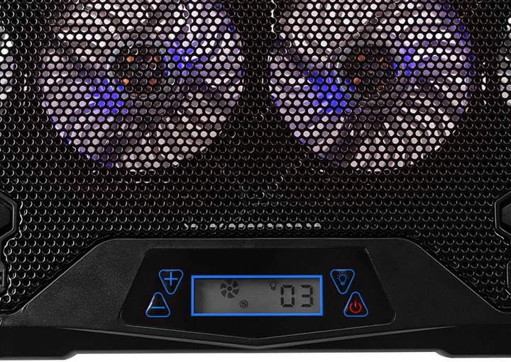 Podstawka chłodząca do laptopa HiSmart DCX-A103 Black (HS083144) - obraz 6