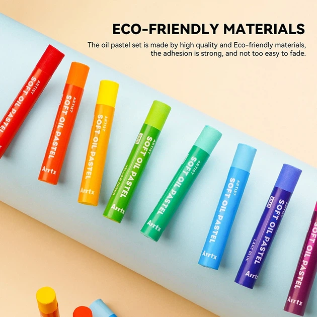 Pastele olejne miękkie Arrtx AOP-S01-72A 72 kolory (LC303298) - obraz 5