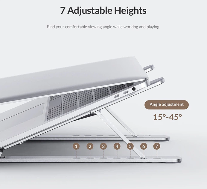 Підставка для ноутбука Orico Silver (HS081676) - зображення 5