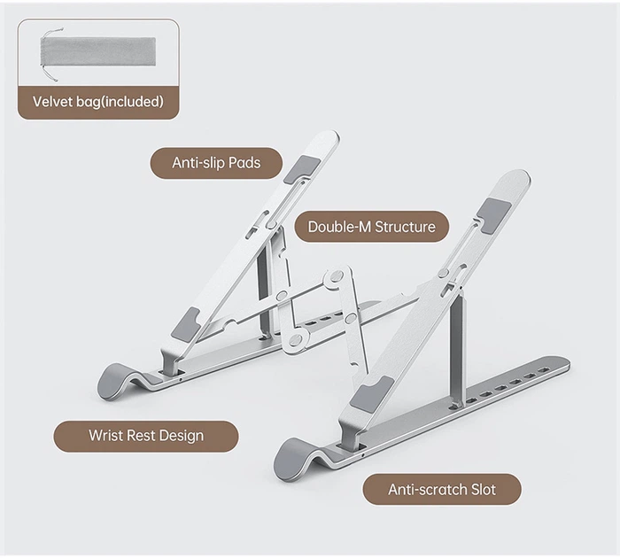 Підставка для ноутбука Orico Silver (HS081676) - зображення 11